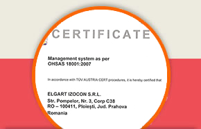 OHSAS 18001-2007 certificat